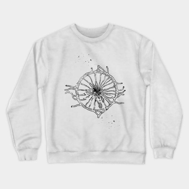 Human eye Crewneck Sweatshirt by erzebeth